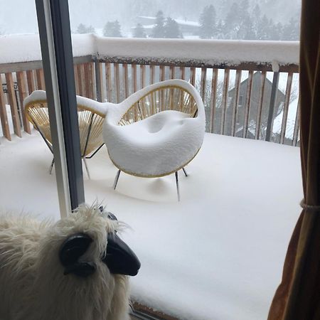 Appartement Aux Pieds Des Pistes De Ski Laveissiere Bagian luar foto
