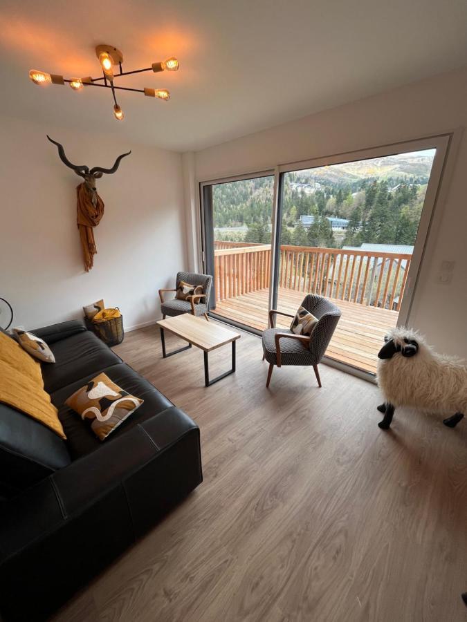 Appartement Aux Pieds Des Pistes De Ski Laveissiere Bagian luar foto